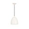 Z-Lite Z Studio Dome Pendant 1 Light Pendant, Matte White 6012P9-SWH - alternate 1